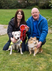 winners of best rescue dog and bitch 19 april 2015- copyright Ian Dakin photography